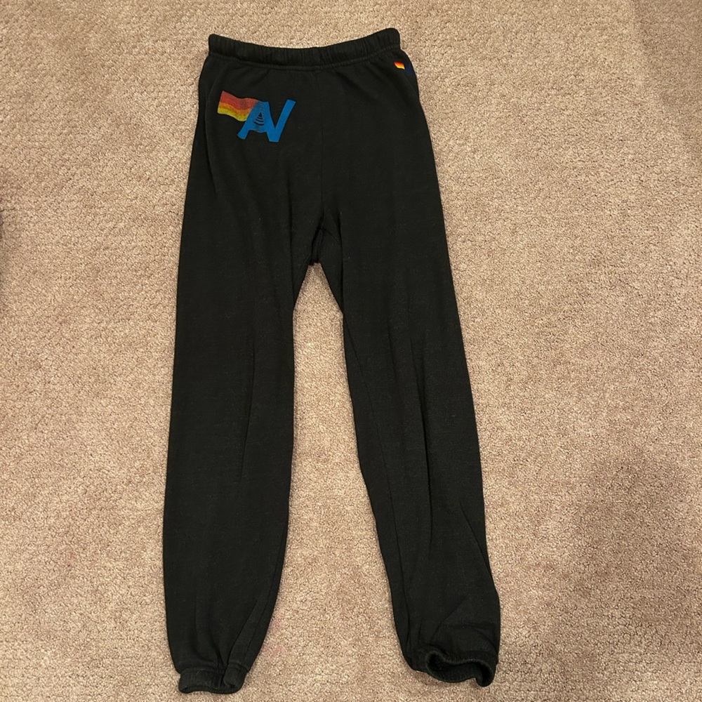 Aviator Nation Black Sweatpants size S